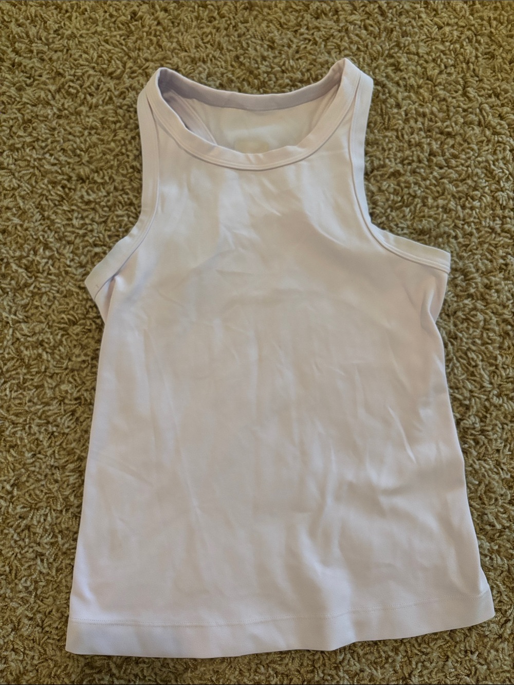 Lululemon Classic Sleeveless Tank Top in Light Pink